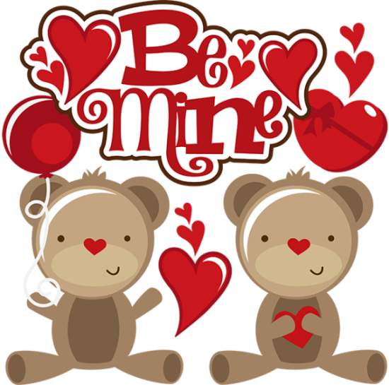 Be Mine Teddy Love Image-rh407