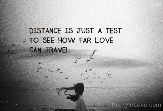 Distance Is Just A Test-dv504