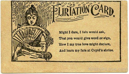 Flirtation Card-tb602