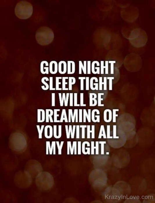 Good Night Sleep Tight-vy608