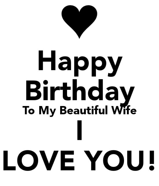 Happy Birthday To My Beautiful Wife-cy501