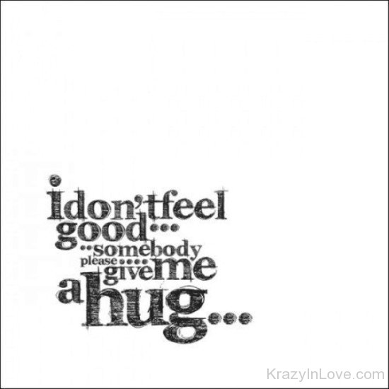 I Don't Feel Good-dc412