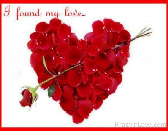 I Found My Love-re307