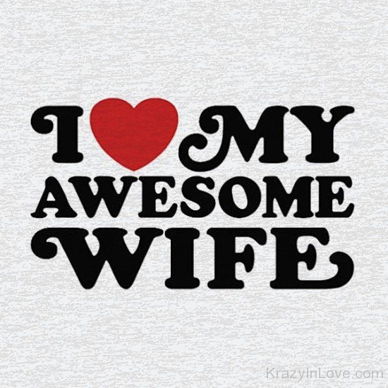 I Love My Awesome Wife-cy504