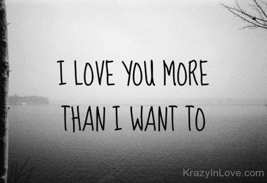 I Love You More Than I Want To-vr106