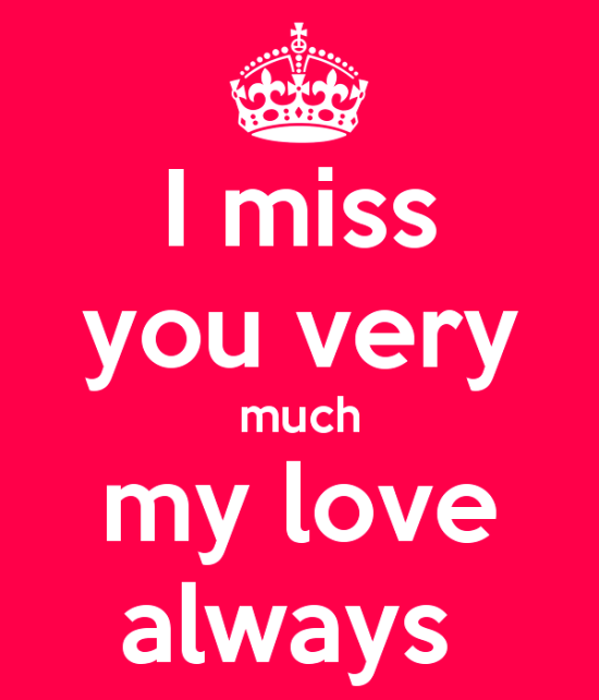 I Miss You Very Much My Love-re309