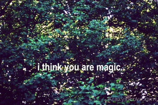 I Think You Are Magic-dc302