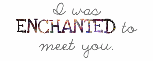 I Was Enchanted To Meet You-yn907