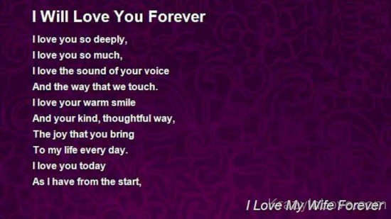 I Will Love You Forever-cy515