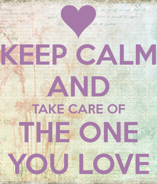 Keep Calm And Take Care Of The One-gb16