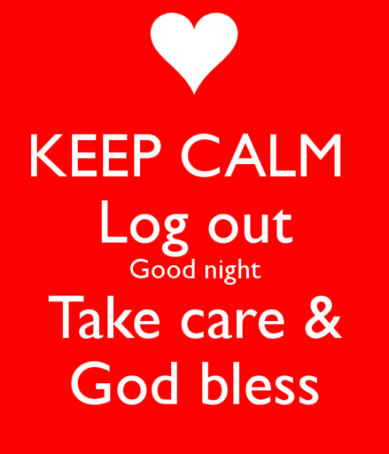 Keep Calm Log Out-gb18