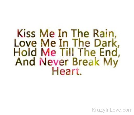 Kiss Me In The Rain-rw224