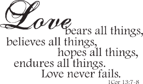 Love Bears All Things-sd207