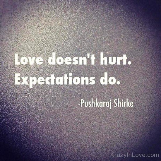 Love Doesn't Hurt Expectations Do-tb616