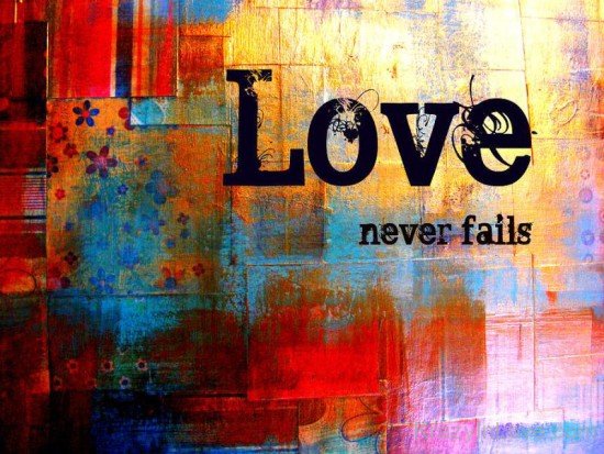 Love Never Fails Image-sd208