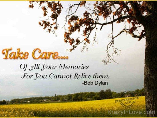 Take Care Of All Your Memories-gb26
