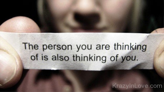 The Person You Are Thinking-tw218