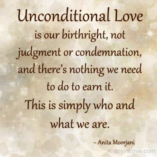 Unconditional Love Is Our Birthright-ds117