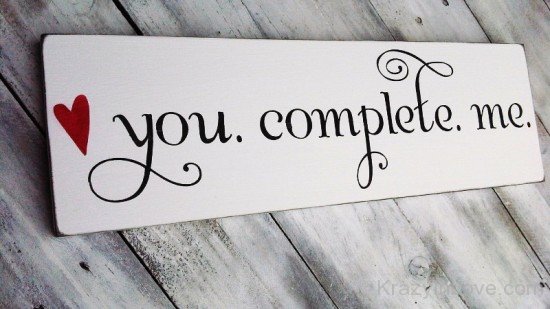 You Complete Me-cy527