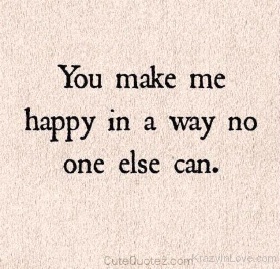 You Make Me Happy In A Way-dv541