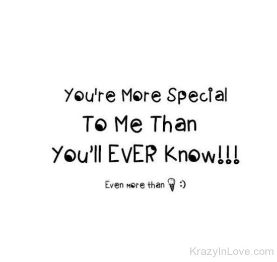 You're More Special To Me-mu428