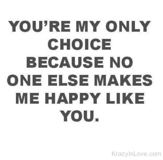 You're My Only Choice-vb622