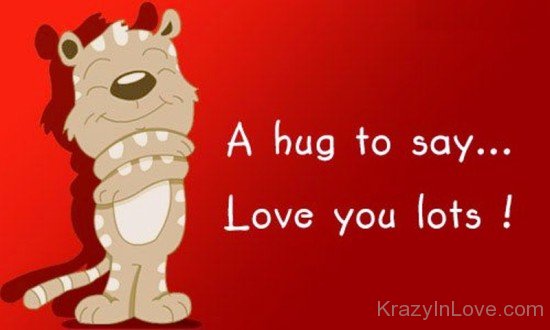 A Hug To Say Love You Lots-wbu603