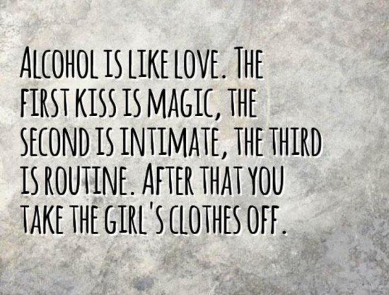 Alcohol Is Like Love,The First Kiss Is Magic-rcv601