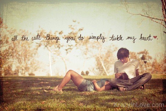 All The Cute Things You Do Simply Tickle-evb503
