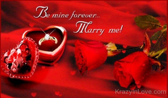 Be Mine Forever Marry Me-yvb503