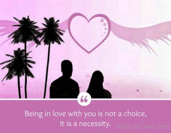 Being In Love With You Is Not A Choice-tvc309