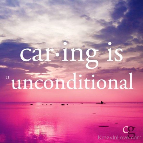 Caring Is Unconditional-unb5403