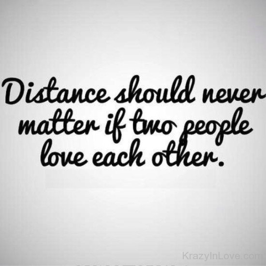 Distance Should Never Matter-rew909