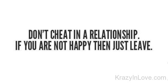 Don't Cheat In A Relationship-tre205