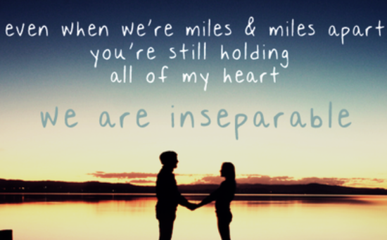 Even When We're Miles And Miles Apart-rew911