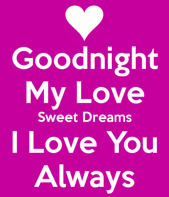 Good Night My Love Sweet Dreams-ptc309