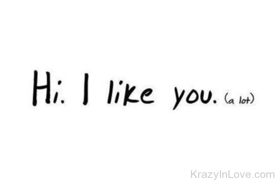 Hi,I Like You Alot-rwx204