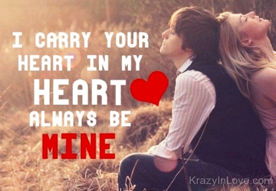 I Carry Your Heart In My Heart-yvc222