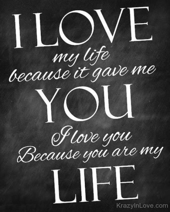 I Love My Life Because It Gave Me You-ptc320