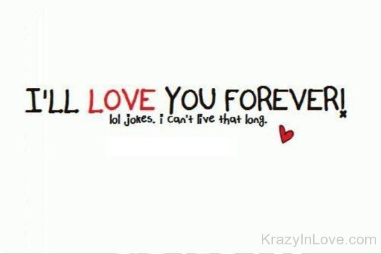 I'll Love You Forever-tsz108