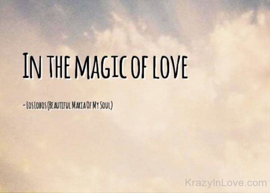 In The Magic Of Love-rcv607