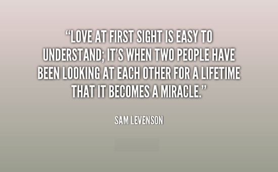 Love At First Sight Is Easy To Understand-wer413