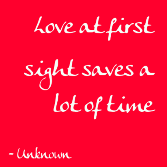Love At First Sight Saves A Lot Of Time-wer415