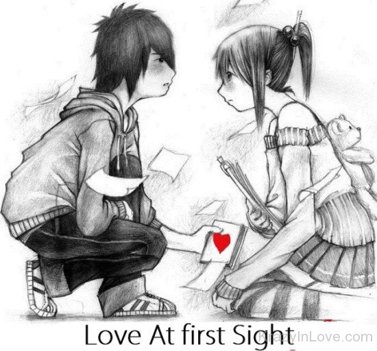 Love At First Sight Sweet Couple-wer417