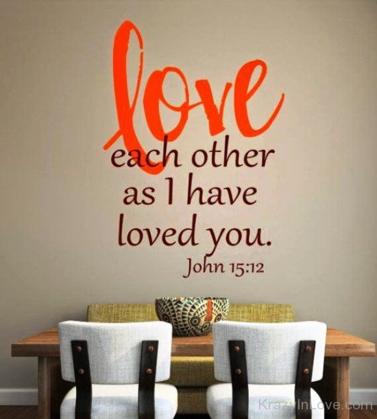Love Each Other As I Have Loved You-ybv933