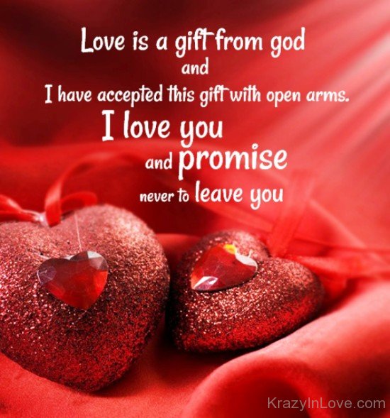 Love Is A Gift From God-ybr528