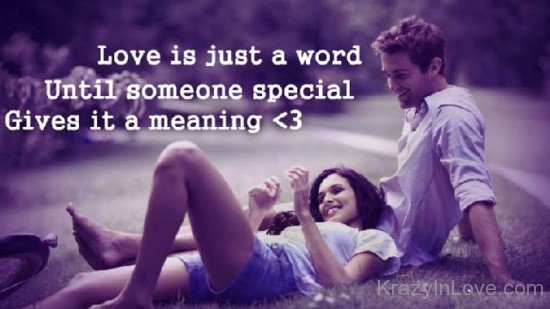 Love Is Just A Word-ybv937