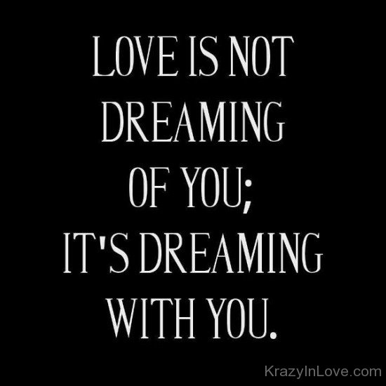 Love Is Not Dreaming Of You-wcv526