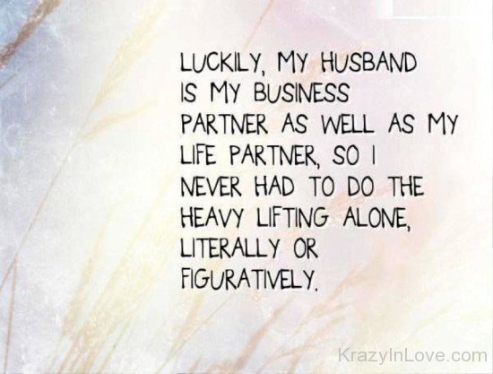 Luckily,My Husband Is My Bussiness Partner-qaz213
