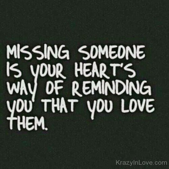 Missing Someone Is Your Heart's-vbt536
